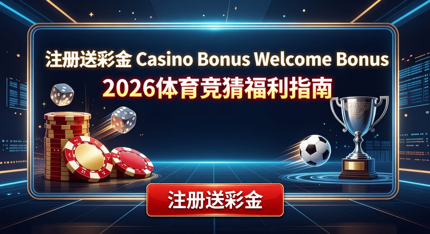 注册送彩金 casino bonus welcome bonus 2026年解析