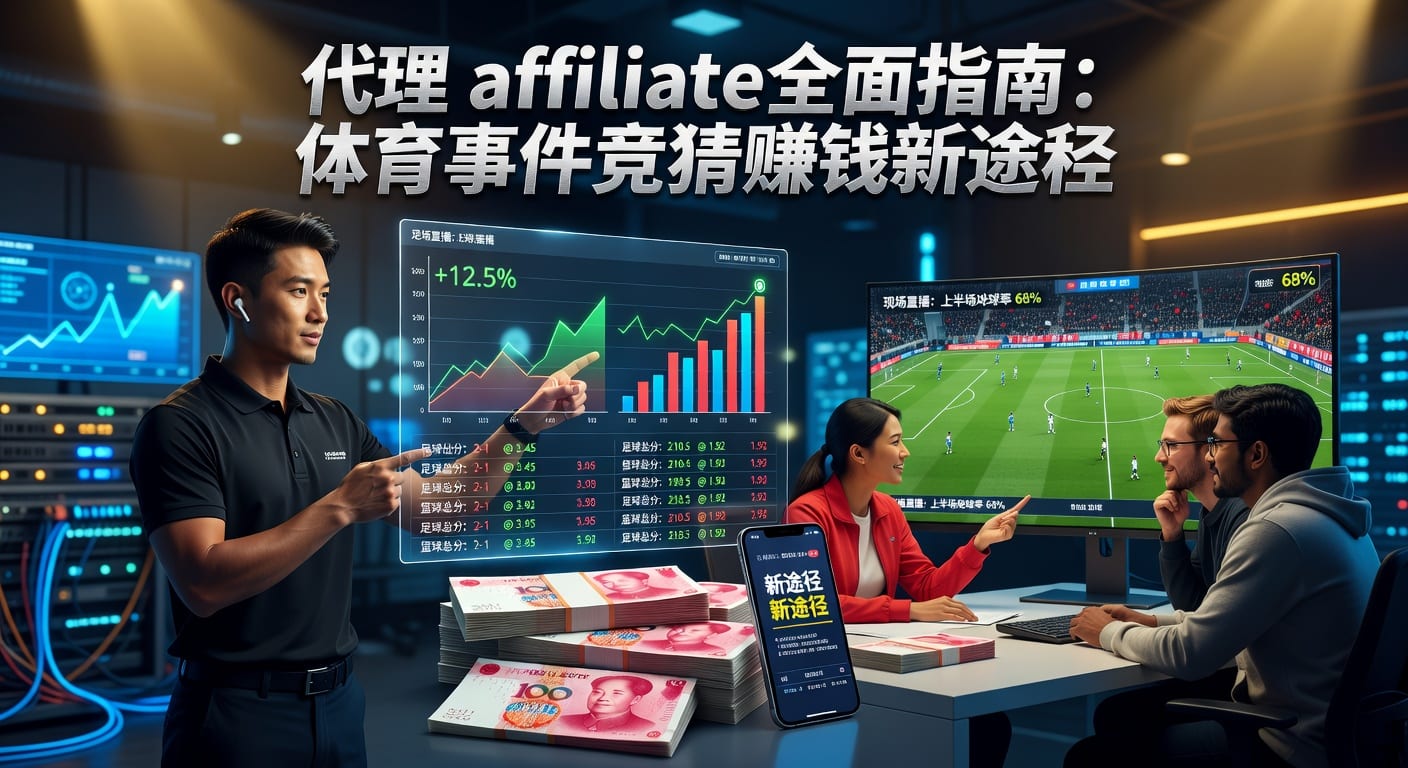 代理 affiliate 实战指南：体育玩家看懂推广与转化