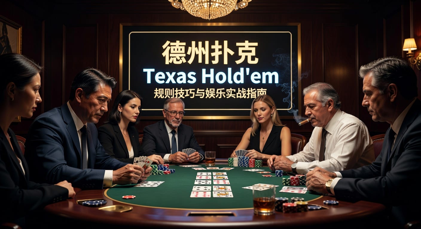 德州扑克 texas hold'em：规则、策略与实战全解析