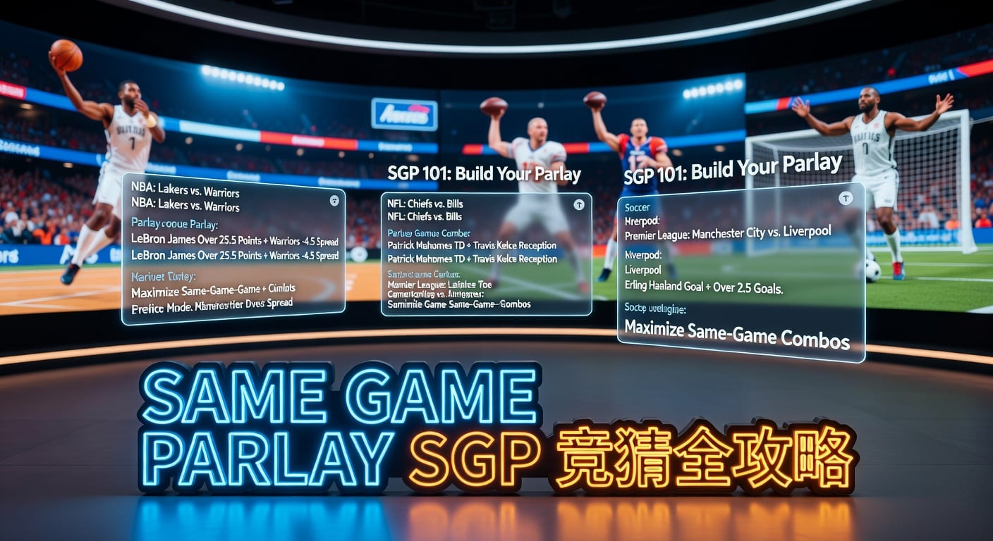 same game parlay SGP投注技巧与组合思路｜开云体育官网