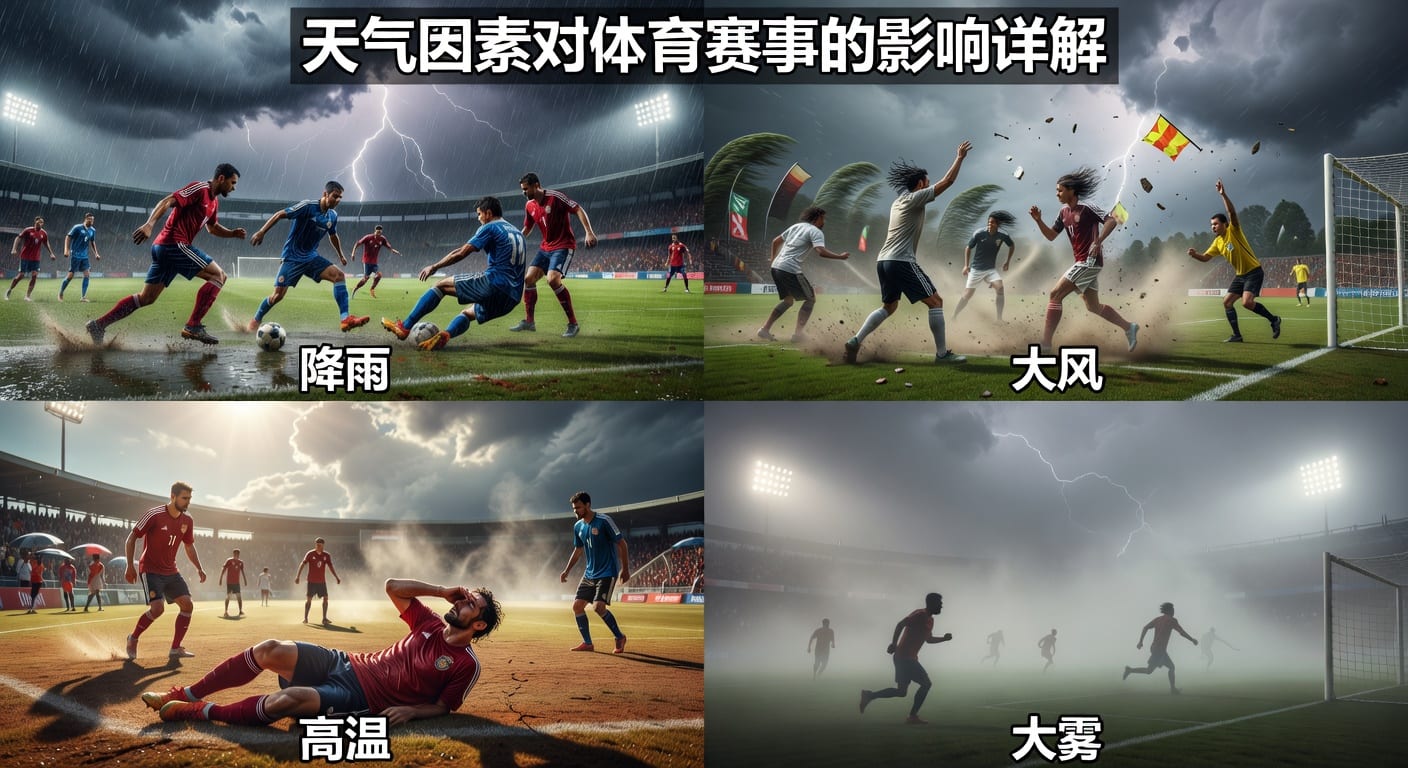 天气因素：体育比赛影响与赛果判断