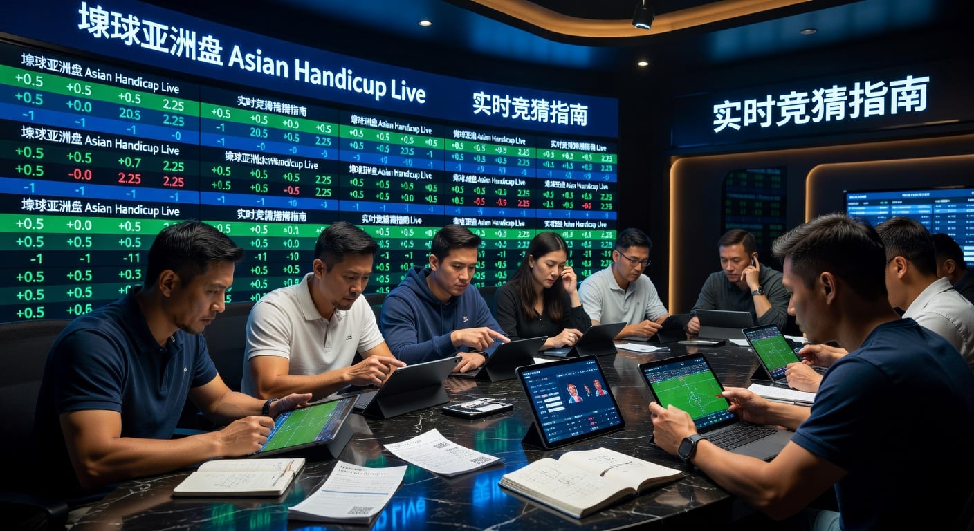 滚球亚洲盘 Asian Handicap Live 实时盘势判断