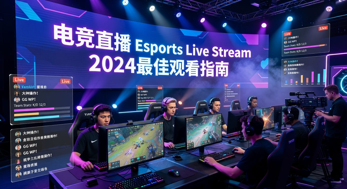 电竞直播 Esports Live Stream 观赛指南与平台体验