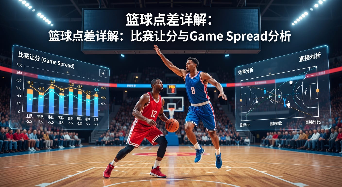 篮球点差 比赛让分 game spread 解读与实战思路