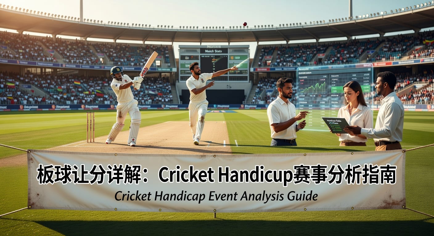板球让分 Cricket Handicap 实战指南｜盘口判断与投注技巧