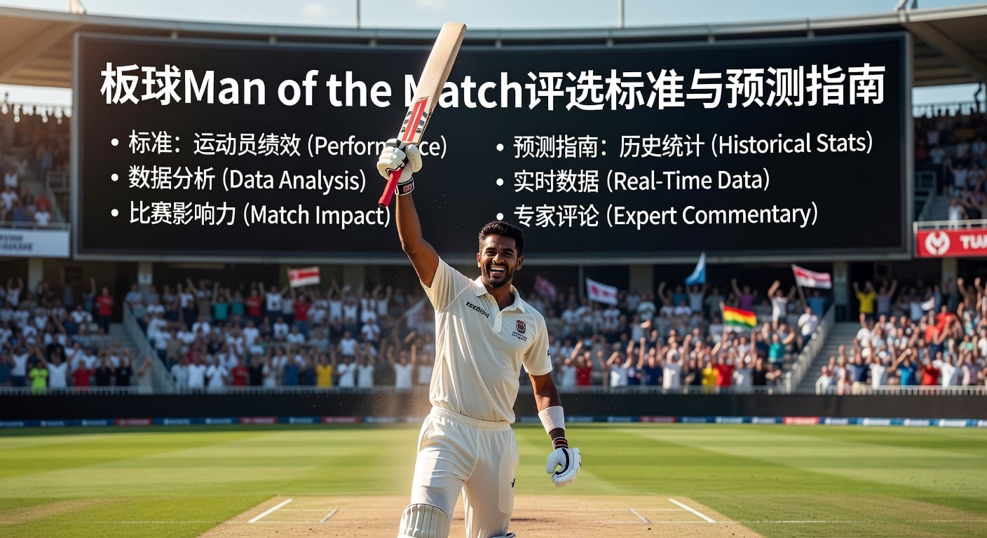 板球 Man of the Match：评选逻辑与实战解读